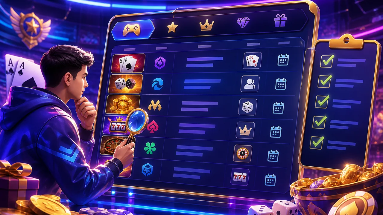Chọn Sảnh Dễ Tra Cứu: Cách Chọn Trò Chơi 98win Dựa Trên Nhà Cung Cấp Và Luật