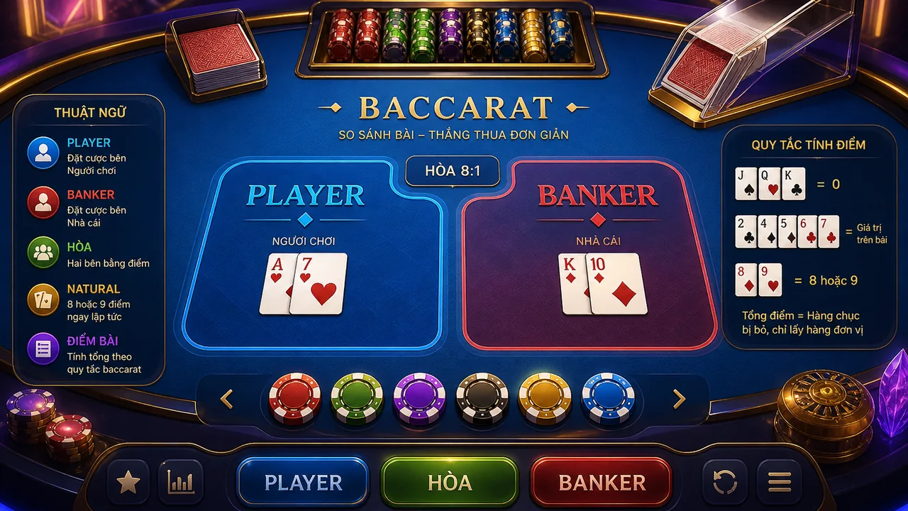Học baccarat từng bước cho người mới: hướng dẫn 98win dễ tra cứu